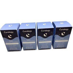 Lot of 4 Curology Hydro+ Gel-Cream Moisturizer 1.7 Fl Oz Dermatologist Tested